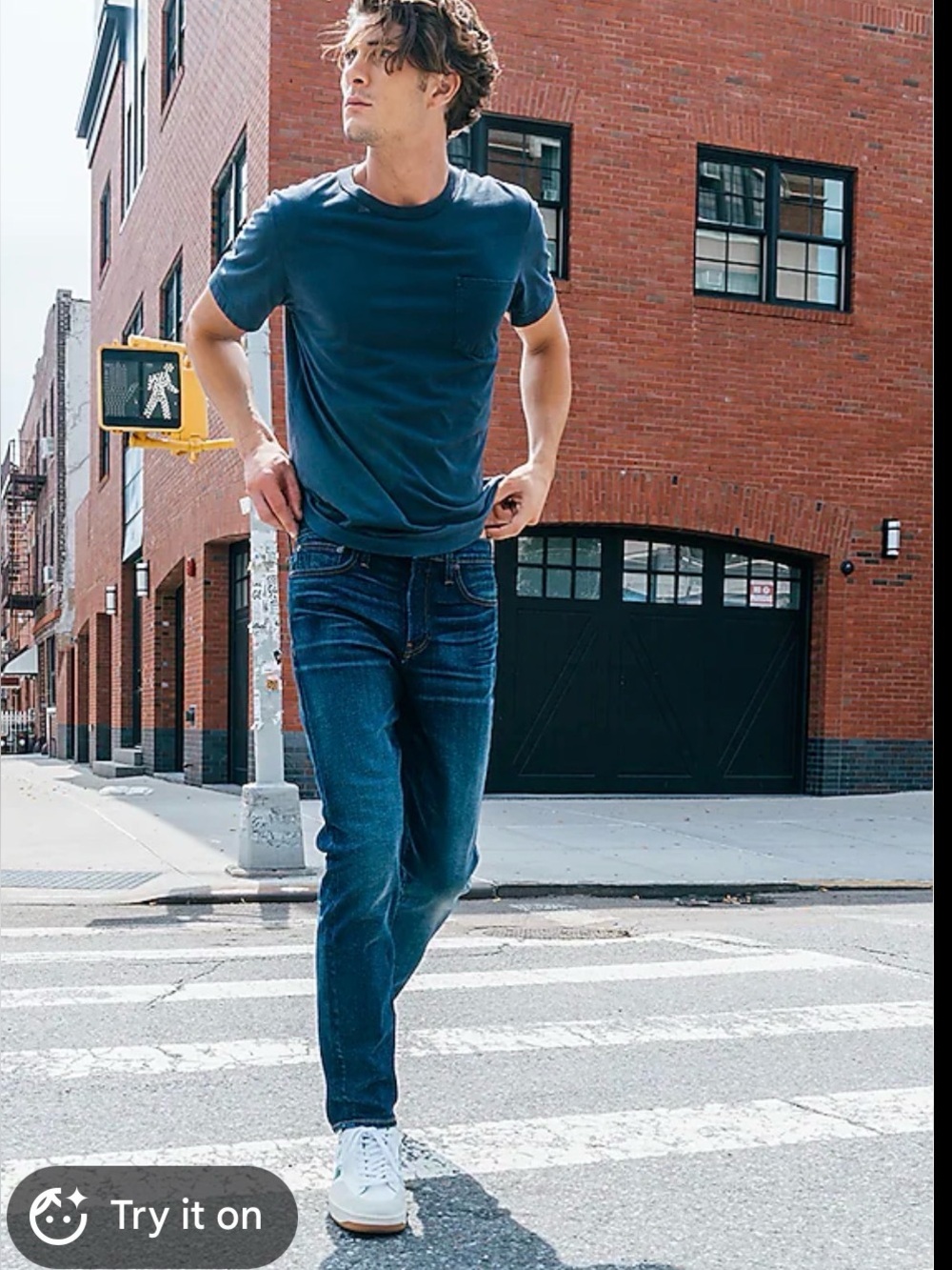 Men's MADEWELL Blue Denim Jeans